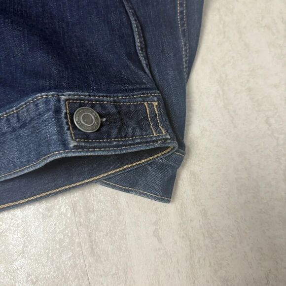 LC Lauren Conrad Blue Jean Jacket Medium-Dark Wash - Picture 8 of 9